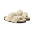 Birkenstock Sandale Birkenstock Arizona Big Buckle Shearling Teddy