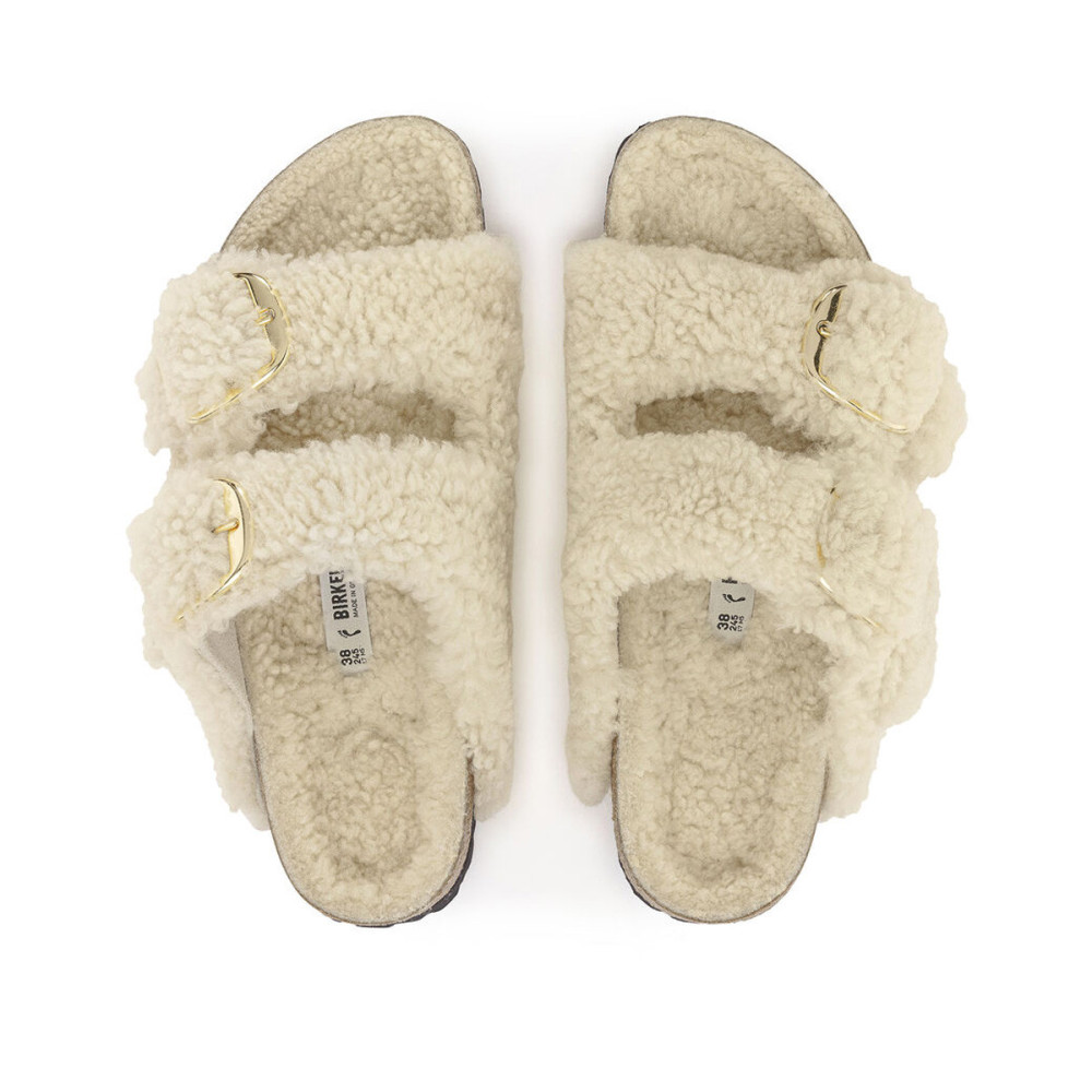 Birkenstock Sandale Birkenstock Arizona Big Buckle Shearling Teddy