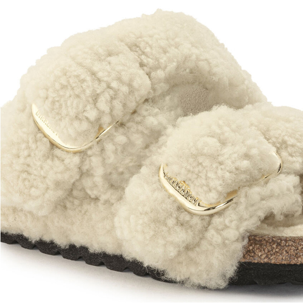 Birkenstock Sandale Birkenstock Arizona Big Buckle Shearling Teddy