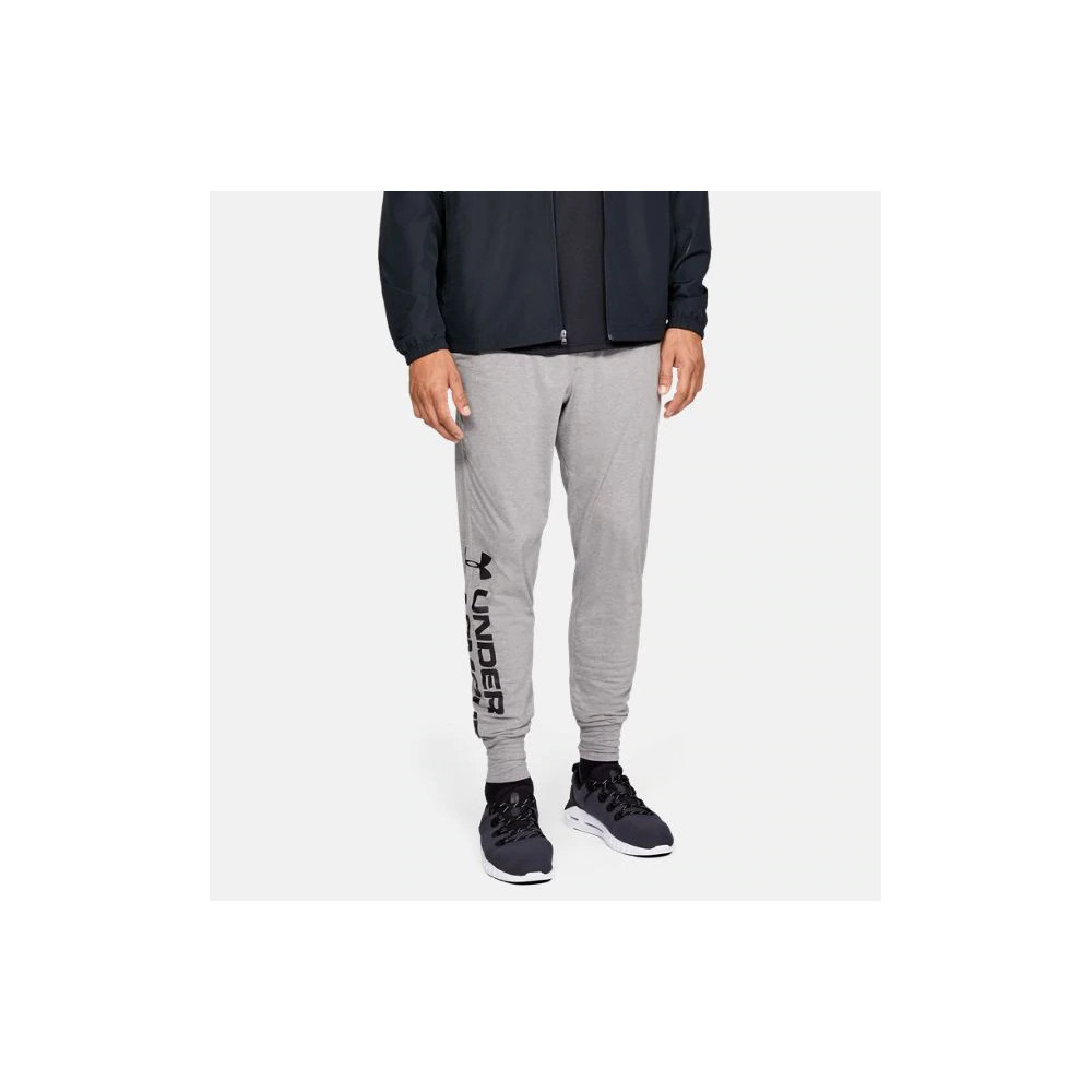 Under Armour Pantalons de survÃªtement Under Armour SPORTSTYLE COTTON GRAPHIC JOGGER