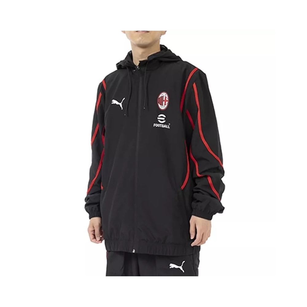 Puma Veste de survêtement Puma AC MILAN PREMATCH WOVEN