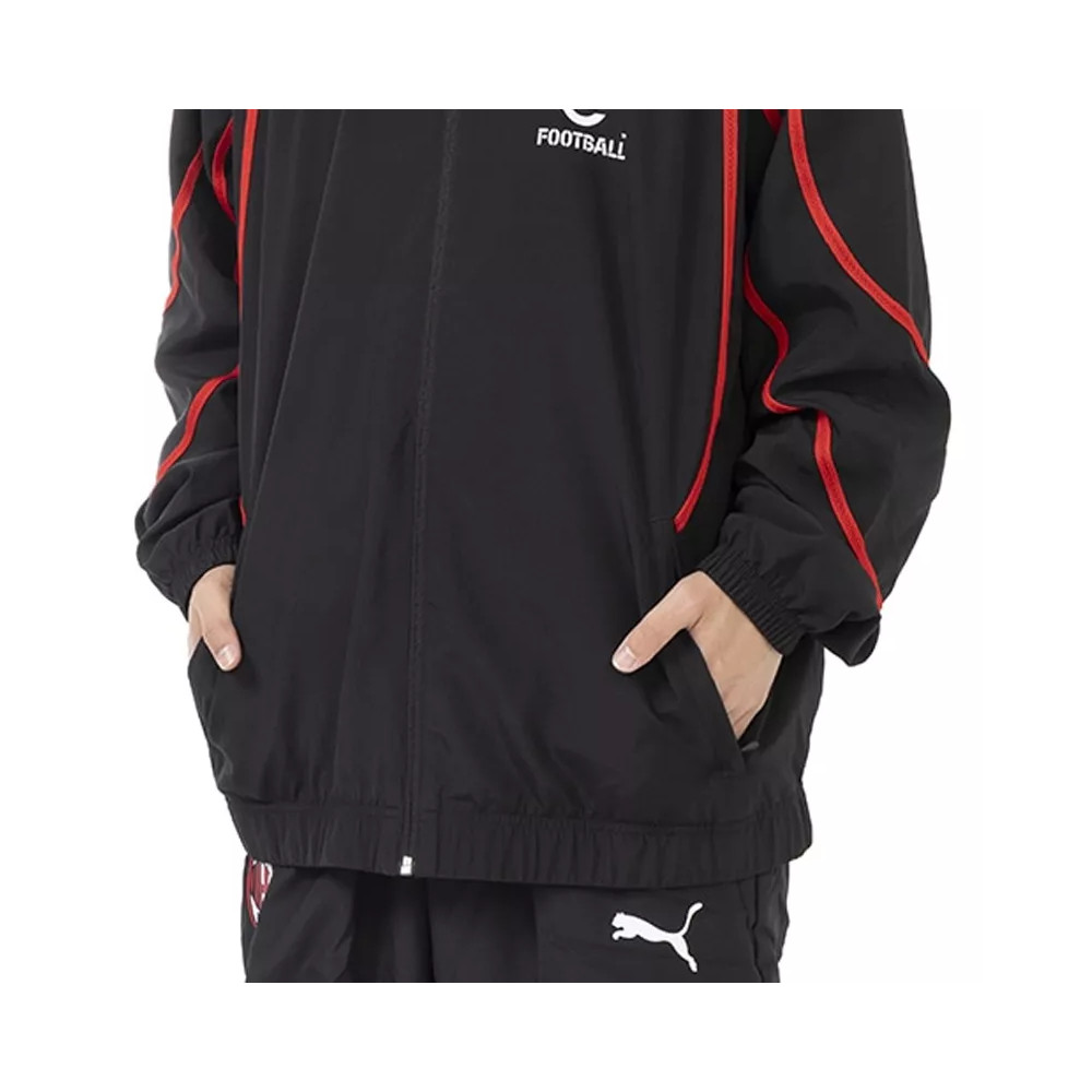 Puma Veste de survêtement Puma AC MILAN PREMATCH WOVEN