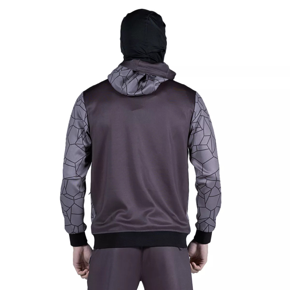 Helvetica Sweat à capuche zippée Helvetica