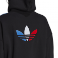 adidas originals Sweat à capuche adidas Originals ADICOLOR TRICOLOR CROP
