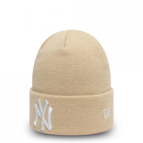 New Era Bonnet New Era LEAGUE ESSENTIAL CUFF KNIT NEW YORK YANKEES