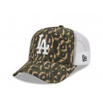 New Era Casquette New Era Leopard Print A-Frame TRUCKER LA Dodgers