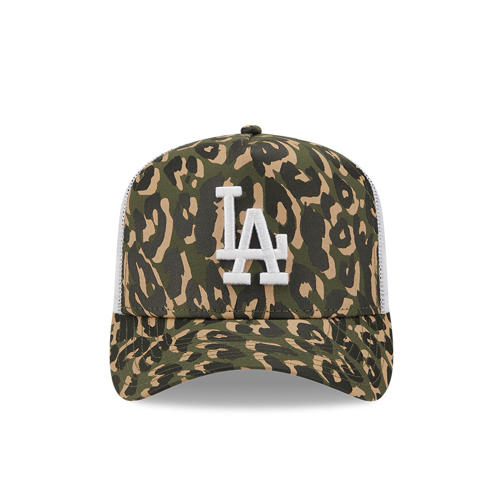 New Era Casquette New Era Leopard Print A-Frame TRUCKER LA Dodgers