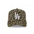 New Era Casquette New Era Leopard Print A-Frame TRUCKER LA Dodgers