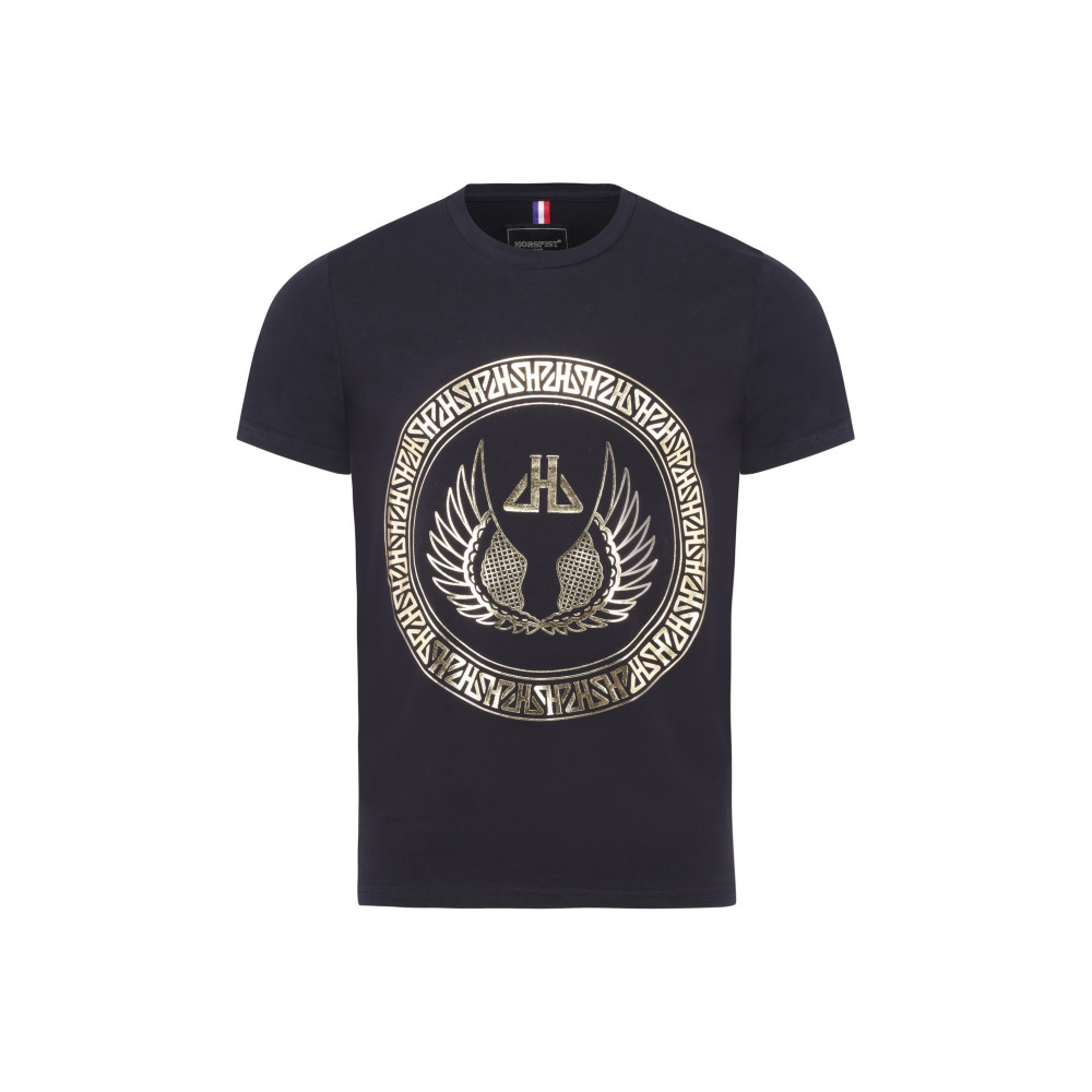 Horspist Tee-shirt Paul Booster HORSPIST (Noir/Or)