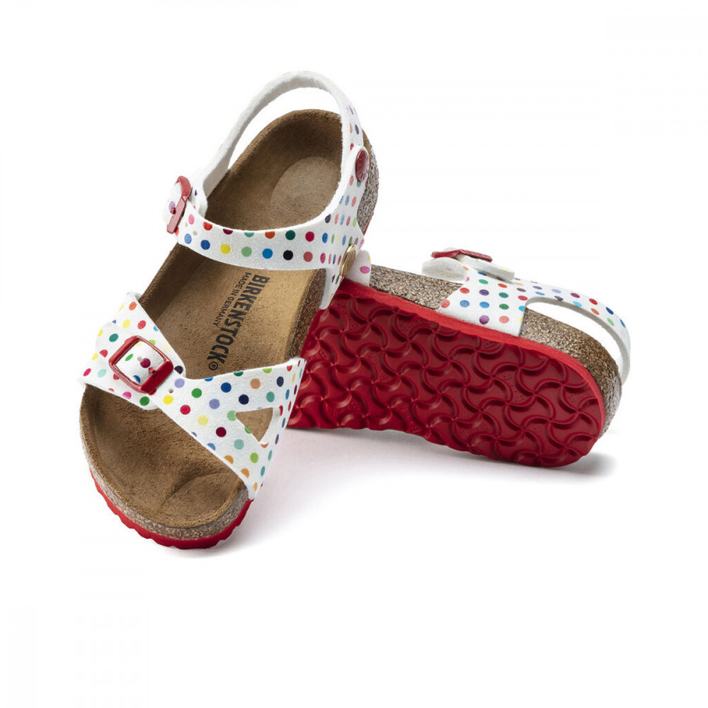 Birkenstock Sandale Birkenstock  Rio Rivet Logo Enfant