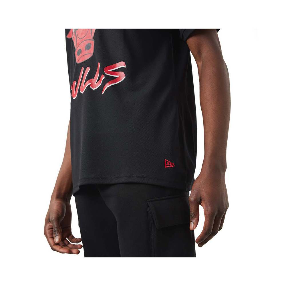 New Era Tee-shirt New Era Chicago Bulls NBA Script